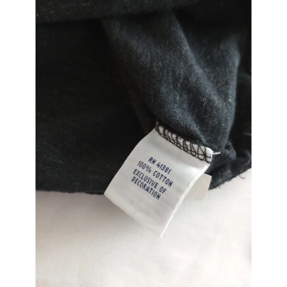Polo Ralph‎ Lauren T Shirt Mens M Gray Heather Red V Neck Long Sleeve